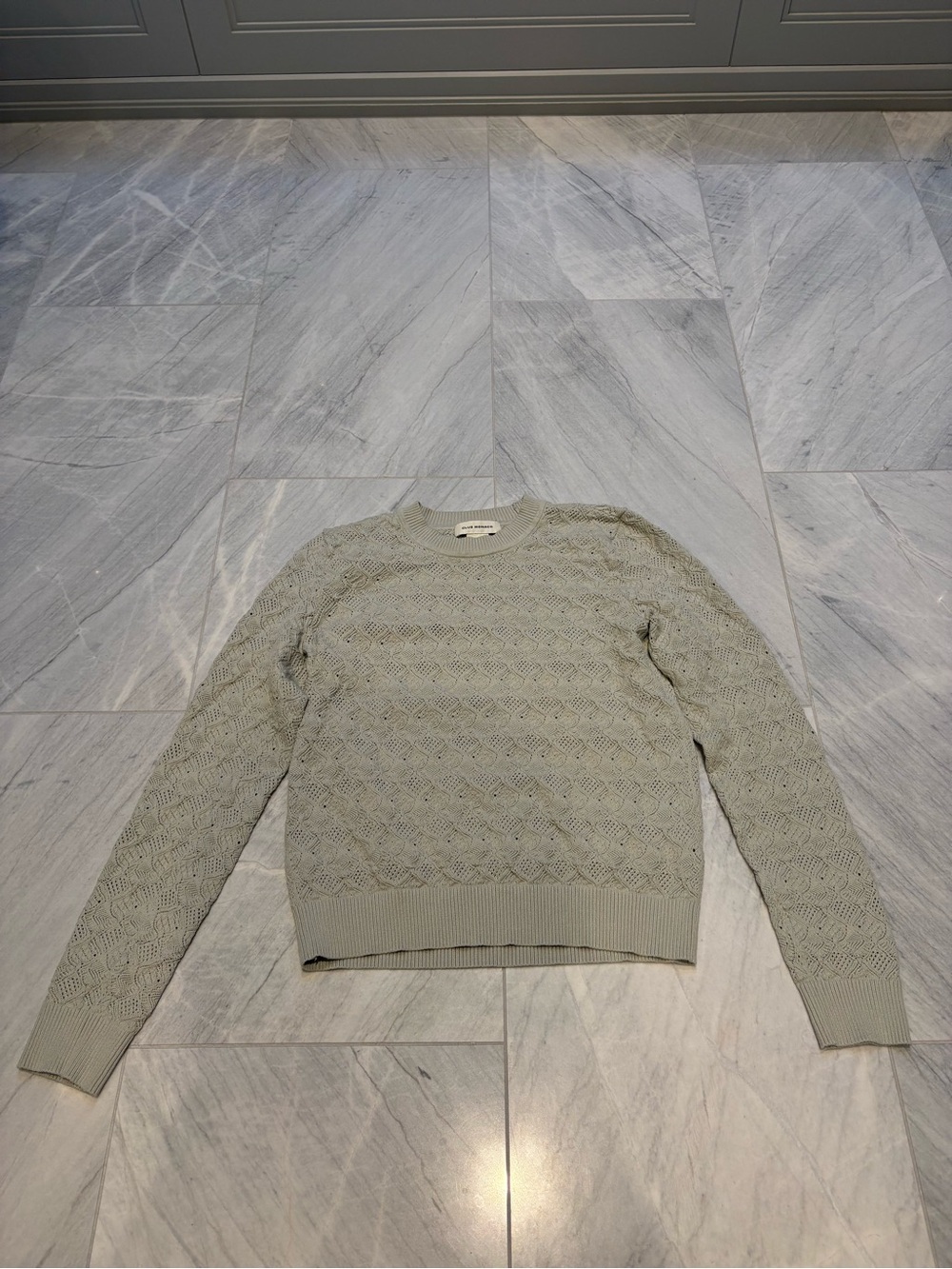 Club Monaco Light Sage Knit Crewneck Sweater - Women’s